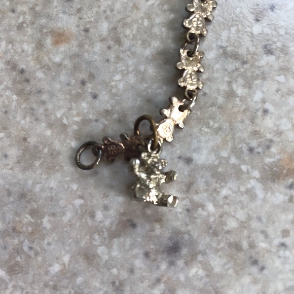 Girls Silver 925 Bear Design Link Bracelet - Picture 9 of 15